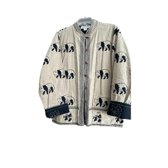 Excellent CONDITION VINTAGE reversible jacket WOMEN ORVIS Women S Cottage core - Picture 1 of 9